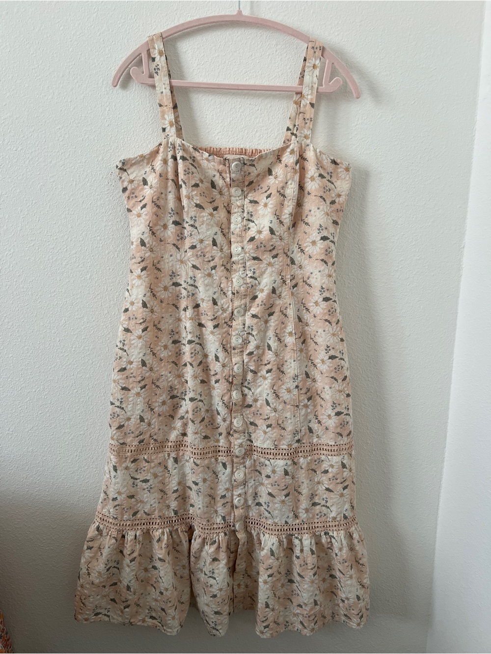 IDYLLWIND by Miranda Lambert Floral Button Front Dress L - Picture 2 of 10